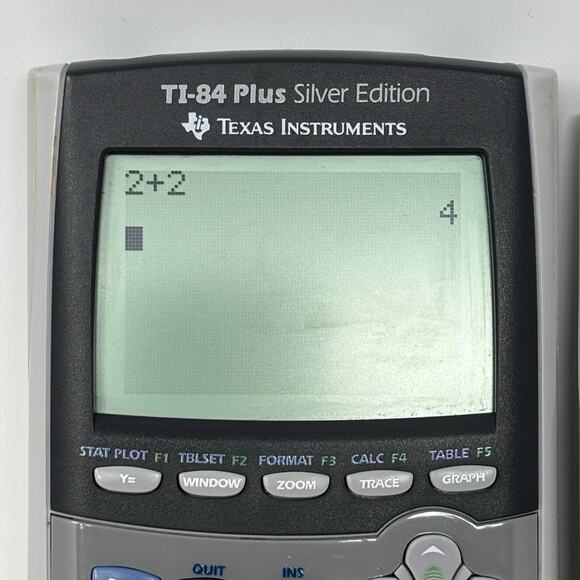 Texas Instruments TI-84 Plus Graphing Calculator Silver Edition Nerdcore College - Picture 3 of 9